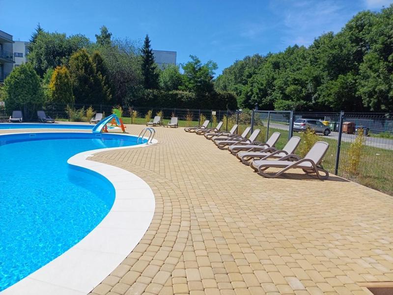 Horyzont Apartamenty- 50M Od Morza!!!Apartamenty Prywatne W Family Dominikana- Self Check In Sianozety Buitenkant foto
